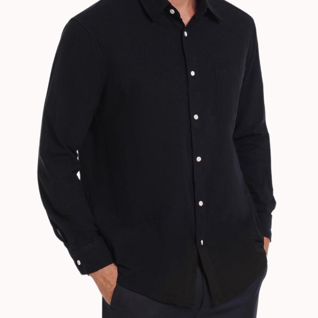 Dark Black Summer Shirt Image